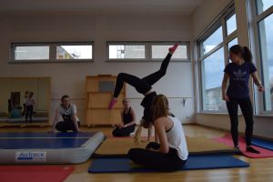 Einweisung neue AirTrack Tumblingmatte 05.03.2017_1