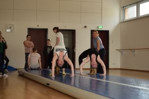 Einweisung neue AirTrack Tumblingmatte 05.03.2017_1