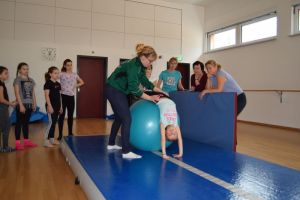 Einweisung neue AirTrack Tumblingmatte 05.03.2017_1