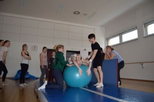 Einweisung neue AirTrack Tumblingmatte 05.03.2017_1