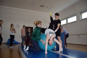 Einweisung neue AirTrack Tumblingmatte 05.03.2017_1