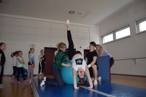 Einweisung neue AirTrack Tumblingmatte 05.03.2017_1